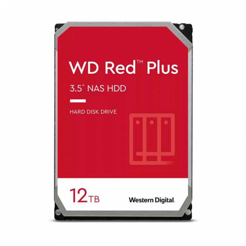 Disco Hdd Western Digital Red Plus 12Tb