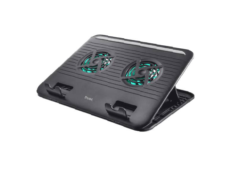 Base Trust 17866 Cooling Cyclone P/Portátil Hasta 16