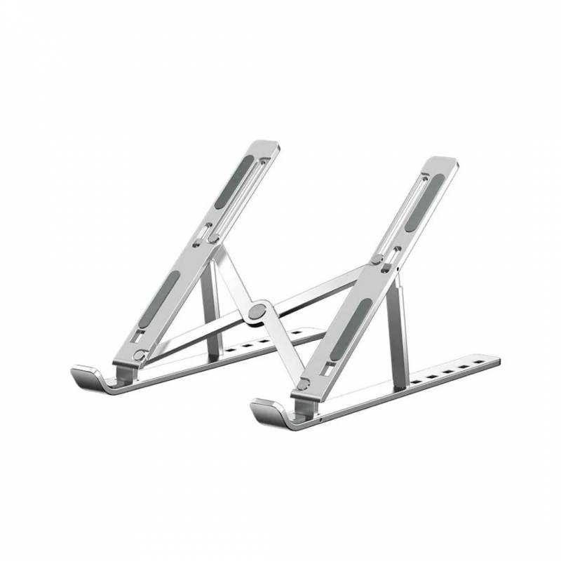 Soporte Para Notebook Unitek Plegable En Aluminio, 6 Niveles De Altura  Sop107