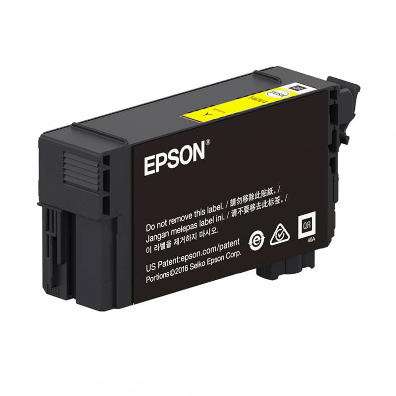 Cartucho De Tinta Epson Original T40V 26Ml Amarillo
