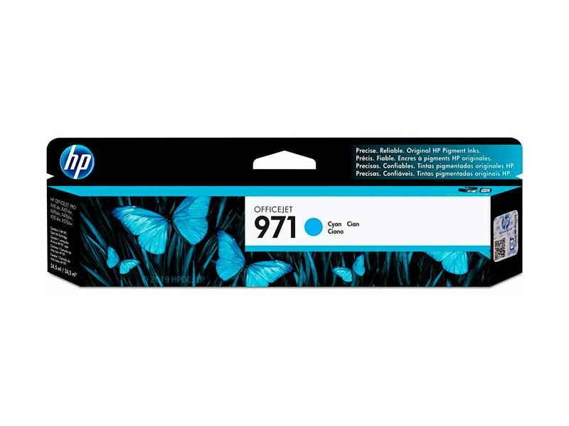 Cartucho De Tinta Original Hp Cyan. Cn622Am (971)