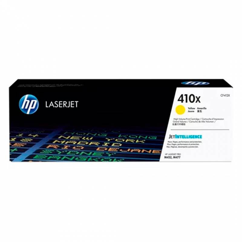 Toner Original Hp Cf412X Amarillo. Rendimiento 5.000 Copias.