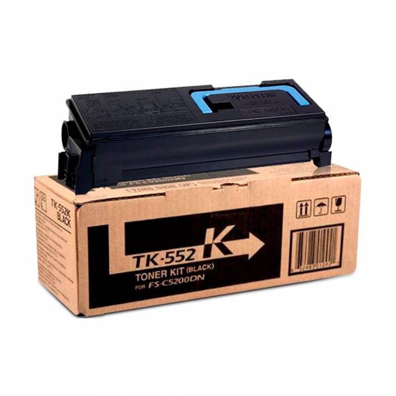 Toner Original Kyocera Negro. Tk-552K