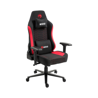 Silla Gaming Ch-178 Marvo Negro/Rojo. Giro 360°