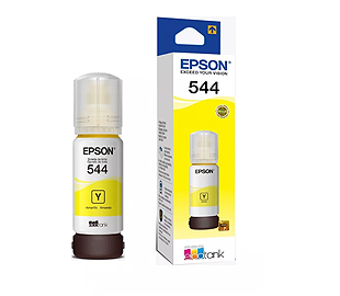 Botella De Tinta Original Epson T544420-Al Amarillo 65 Ml Â€“ Rendimiento 7.500 Pã¡Ginas
