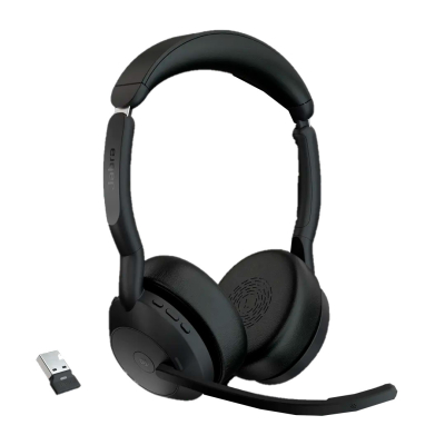 Headset Jabra Evolve2 55 Link 390A Ms Duo