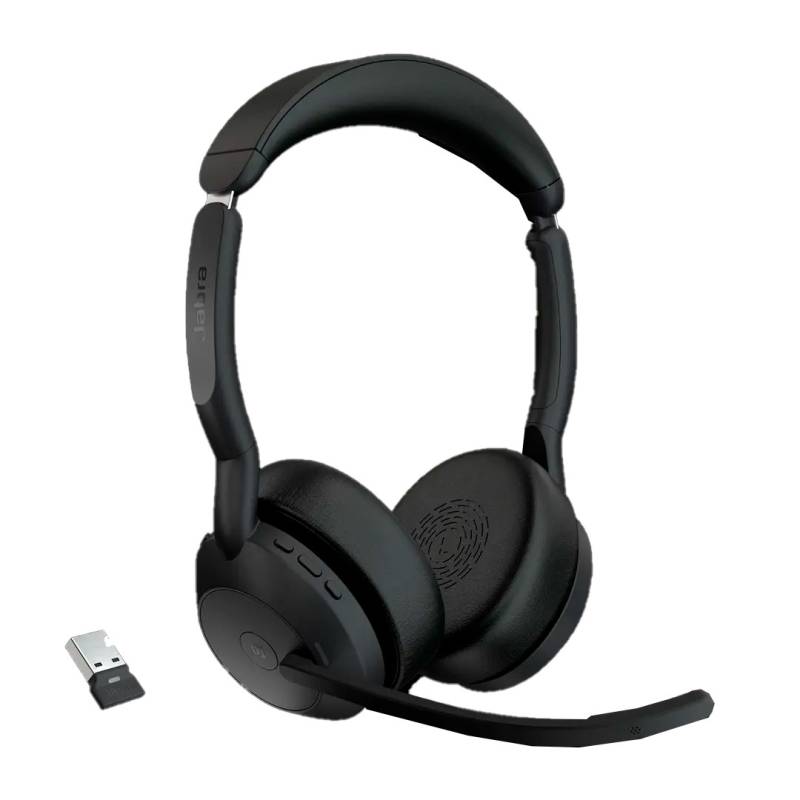 Headset Jabra Evolve2 55 Link 390A Ms Duo