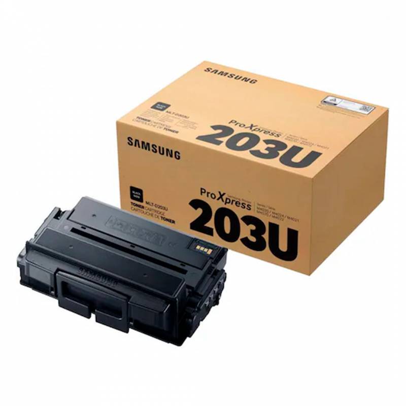 Toner Original Samsung Mlt-D203U (Su919A) Negro. Rendimiento 15.000 Copias.