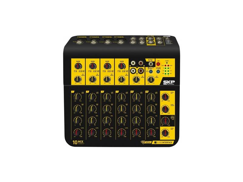 Consola Skp Mixconnect 10 - Mixer Pasiva De 10 Entradas