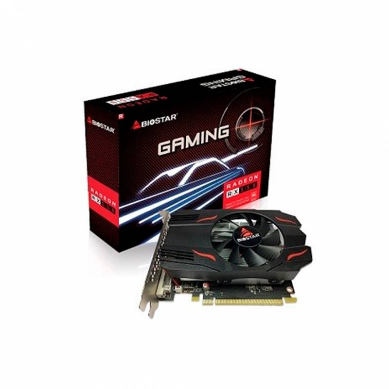 Tarjeta De Video Biostar Va5505Rf41 Radeon Rx 550 4 Gb Gddr5