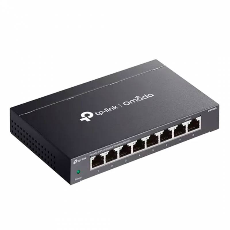 Switch Tp-Link Ds108Ge Metal 8 Puertos Gigabit