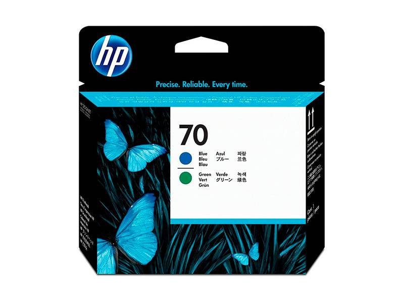 Cabezal Original Hp C9408A (70) Azul Y Verde