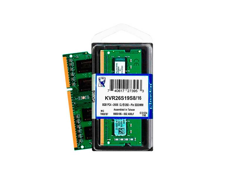 Memoria Ram Kingston 16Gb Sodimm Ddr4 2666 Mhz