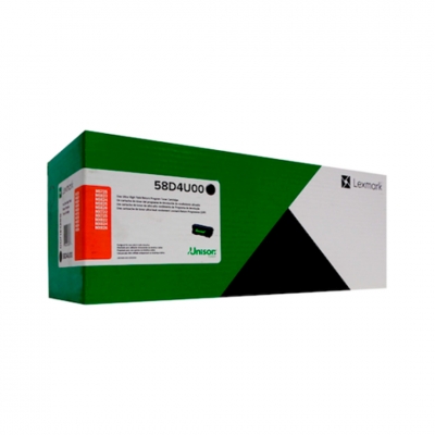 Toner Original Lexmark 58D4U00 Negro. Rendimiento 55.000 Copias.