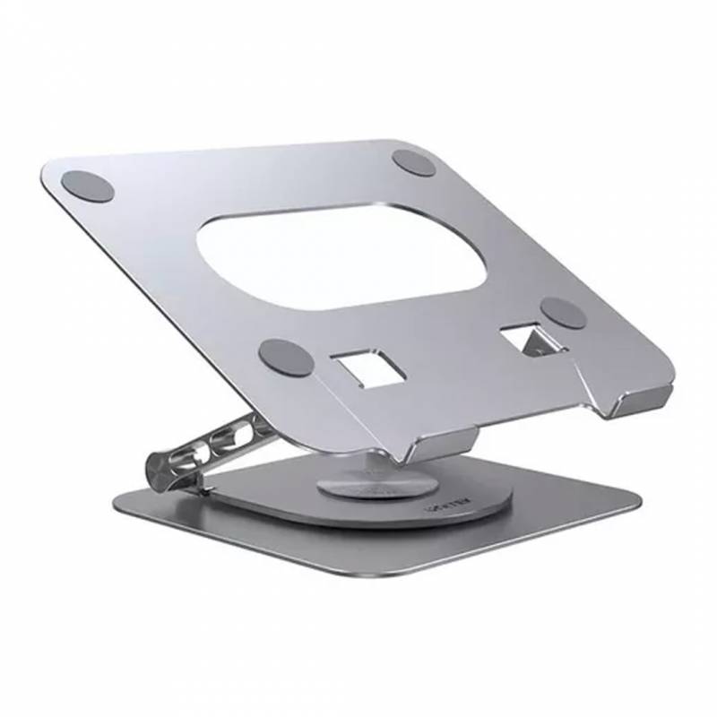Soporte Para Notebook Unitek Con Base 360°, En Aluminio De Altura Regulable (Sop106)