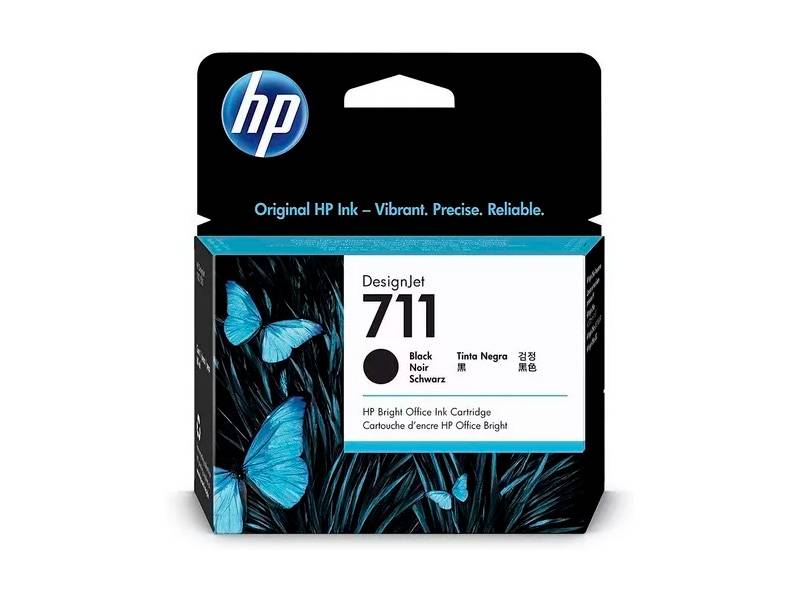 Cartucho De Tinta Original Hp 711 Negro 80Ml