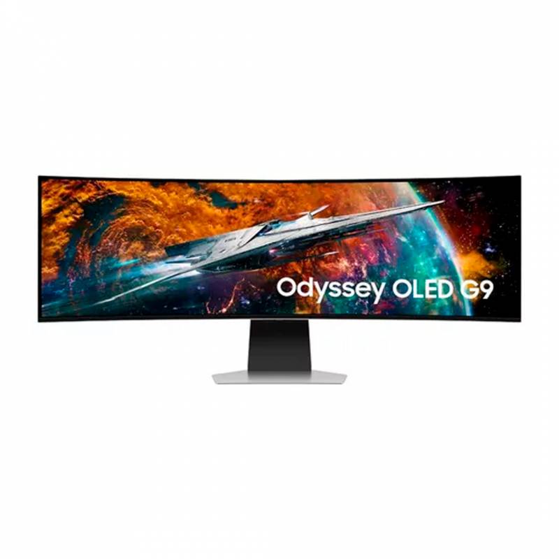 Monitor Samsung Curvo G9 49 Oled Dqhd 5120 X 1440 240H ( Ls49Cg954Snxza)