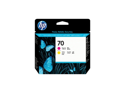Cabezal Original Hp C9406A (70) Magenta Y Amarillo