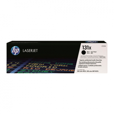 Toner Original Hp Cf210X (131X) Negro. Rendimiento 2.400 Copias.