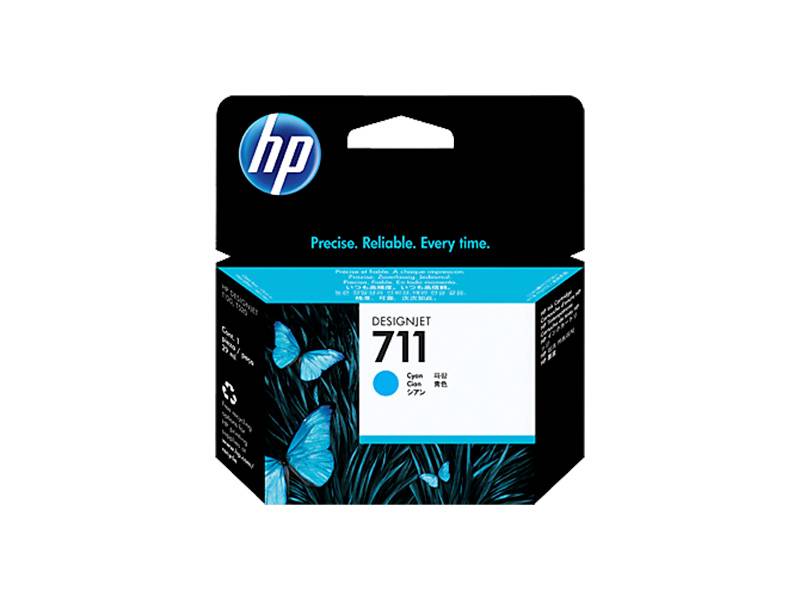 Cartucho De Tinta Original Hp 711 Cyan