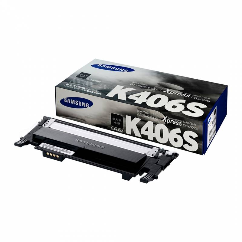 Toner Original Samsung Clt-K406S (Su122A) Negro. Rendimiento 1.500 Copias.