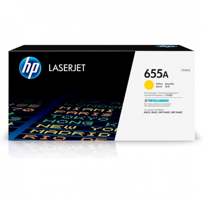 Toner Original Hp Cf452A Amarillo. Rendimiento 10.500 Copias.