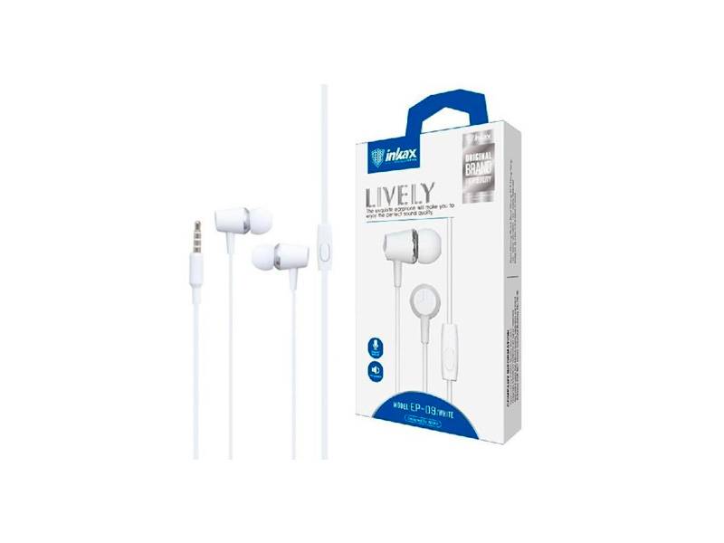Auriculares Inkax Lively Blanco