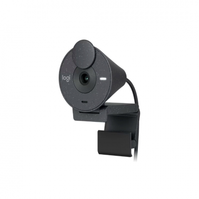 Promo Cámara Web Logitech Brio 300 Grafito (960-001413)