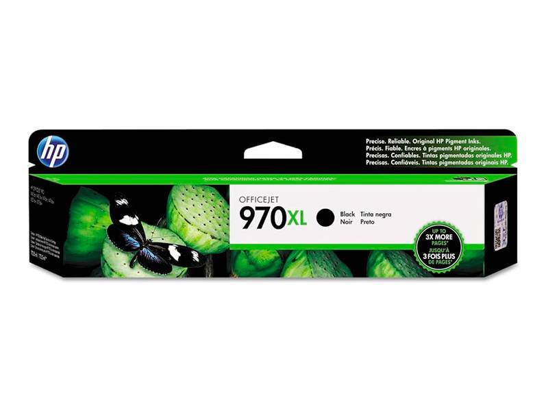 Cartucho De Tinta Original Hp Cn625Am (970Xl) Negro. Rendimiento 9.000 Copias.