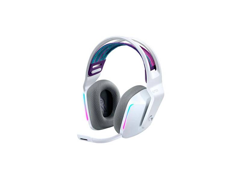 Auriculares Gaming Inalámbrico Logitech 981-000882 G733 Blanco