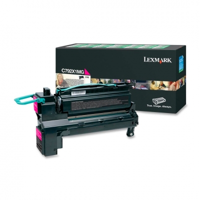 Toner Original Lexmark C792X1Mg Magenta. Rendimiento 20.000 Copias.