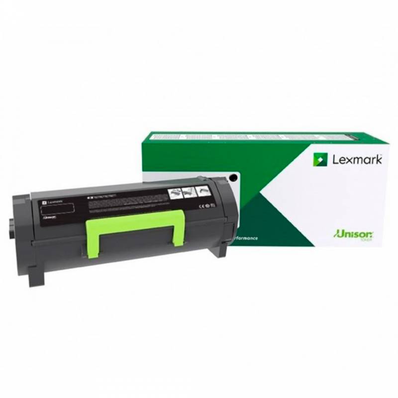 Toner Original Lexmark 58D4H00 Negro. Rendimiento 15.000 Copias.