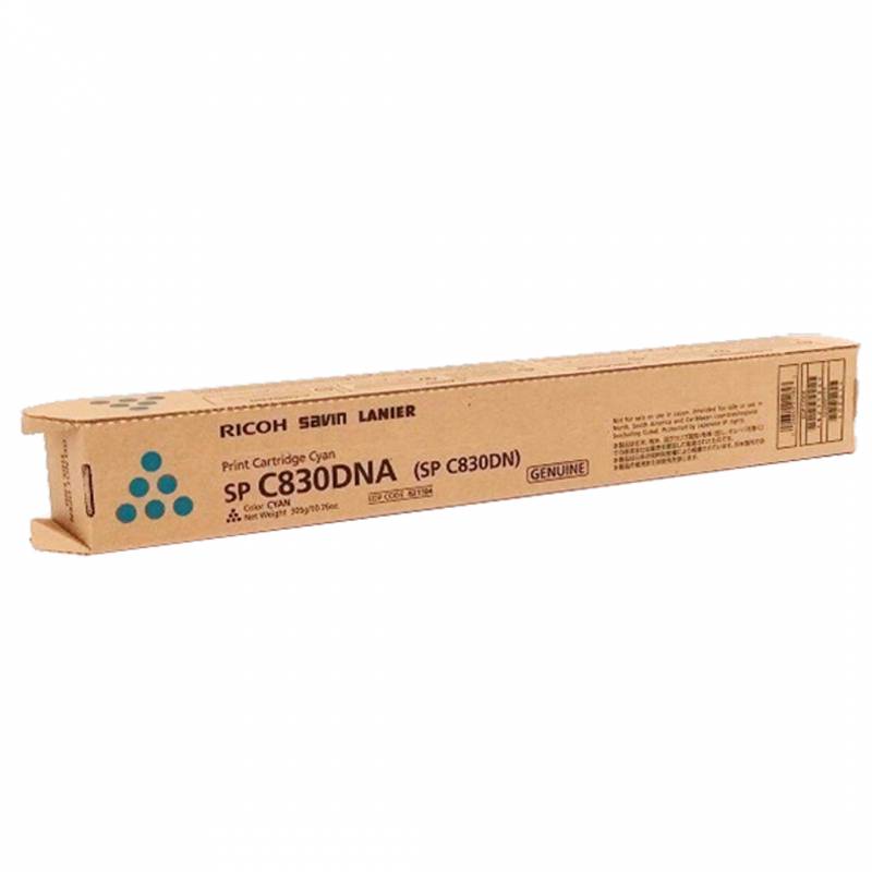 Toner Original Ricoh 821184/821300 Cyan. Rendimiento 27.000 Copias.