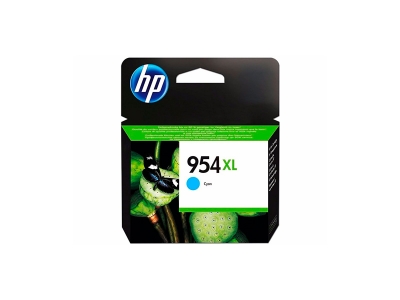 Cartucho De Tinta Original Hp 954Xl  Cyan. L0S62Al (954Xl) Rendimiento 1.600 Copias