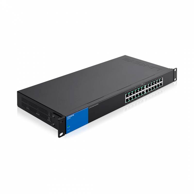 Switch Linksys Lgs124P 24Pt Gbit Poe (Lgs124P)
