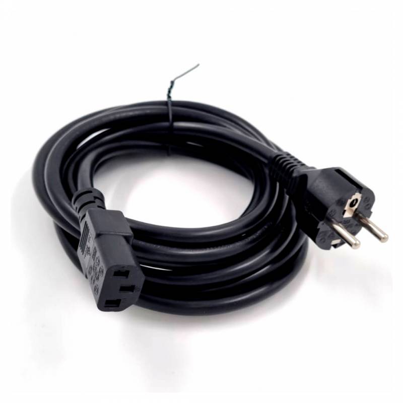 Cable De Poder Schuko 3X0,75 Mm2 Certificado 1.8Mts