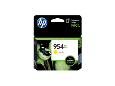 Cartucho De Tinta Original Hp 954Xl Amarillo.  L0S68Al (954Xl)  Rendimiento 1.600 Copias.