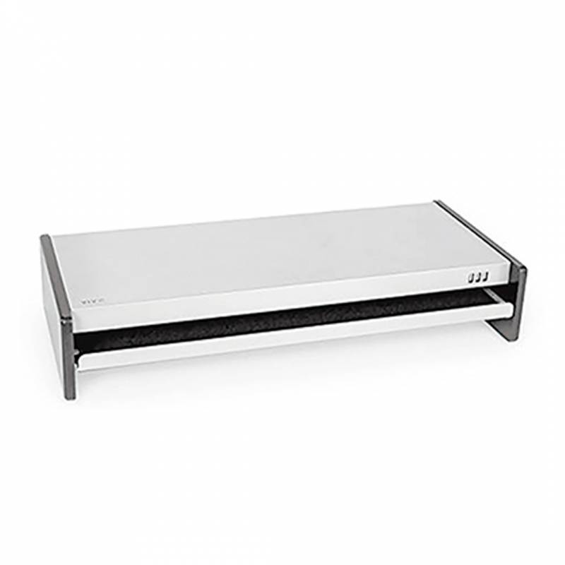 Soporte Para Monitor Impresora Hasta 20Kg Vivo Steel 3 Usb 2.0
