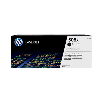 Toner Original Hp Cf360X (508X) Negro. Rendimiento 12.500 Copias.