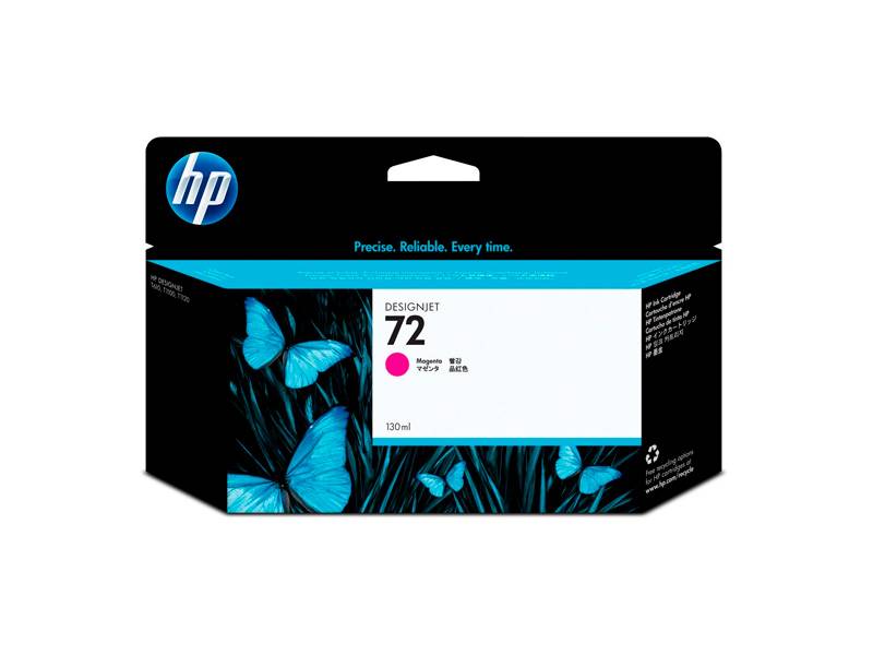 Cartucho De Tinta Original Hp  Magenta. C9372A (72)