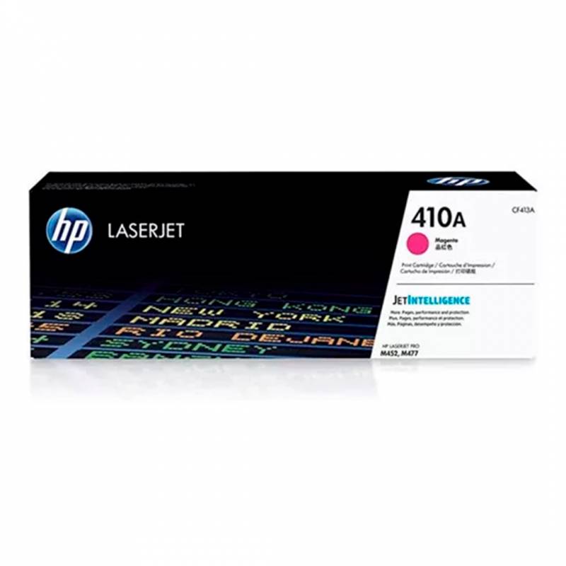 Toner Original Hp Cf413A (413A) Magenta. Rendimiento 2.300 Copias.