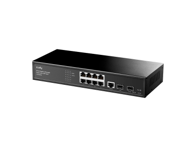 Switch Cudy Gs2008S2 Gigabit Administrable 8 Puertos + 2 Sfp.