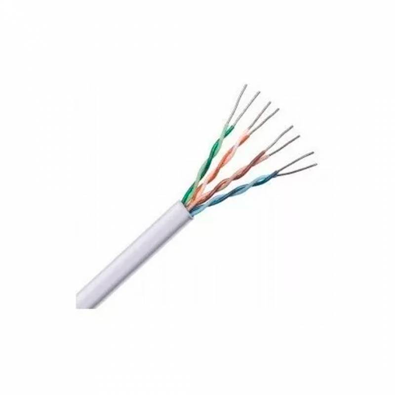 Cable Utp Cat 5E Interior / Blanco / Cca / 305 Mts / Mc8Cbr / Intelbras (504492)