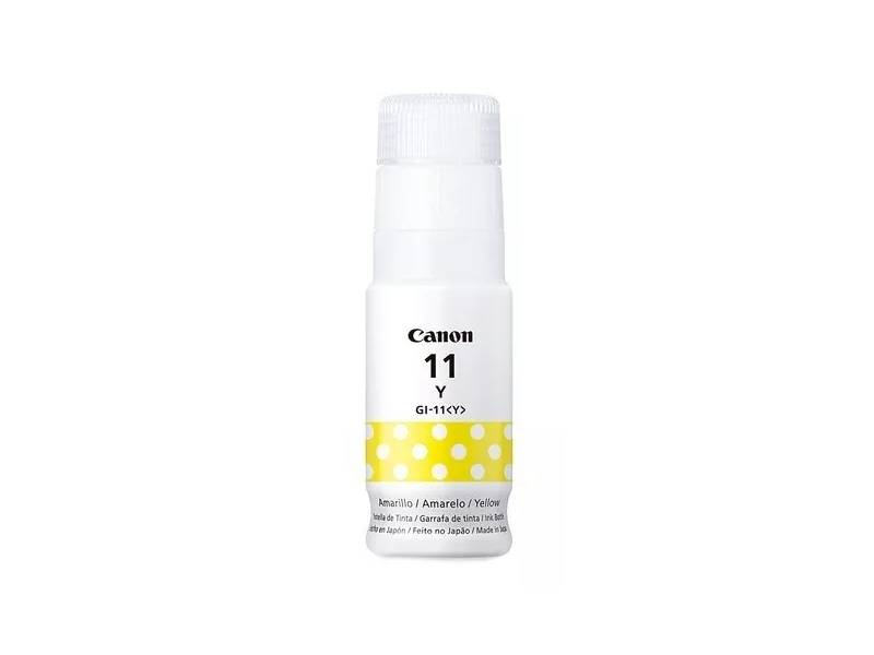 Botella De Tinta Canon Gi11Y Amarillo 70Ml.