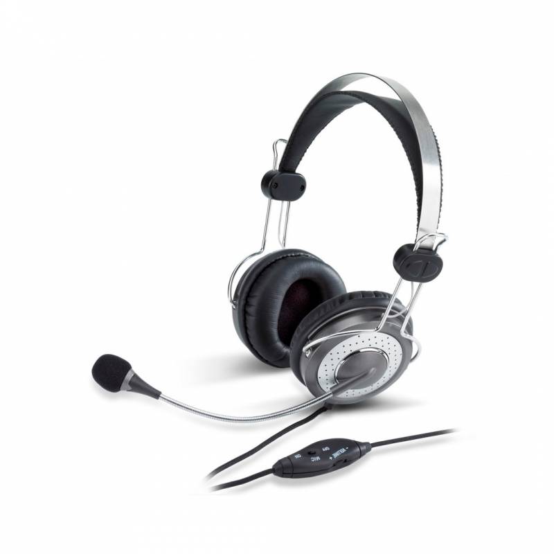 Auriculares Genius Con Microfono Y Anulacion De Ruido Modelo Hs-04Su