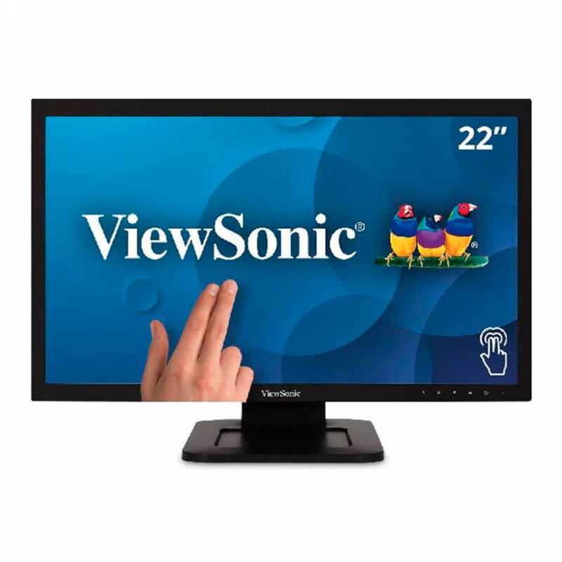 Monitor Viewsonic Td2210 - Pantalla Tã¡Ctil Resistiva 22 Fhd