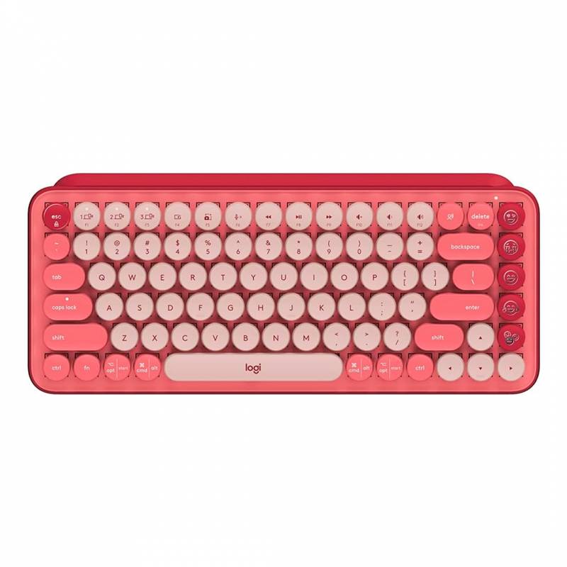 Promo Teclado Inalambrico Logitech Pop Key Rosa.