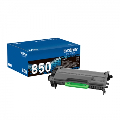 Toner Brother Original Tn850 Negro. Rendimiento 8000 Copias.