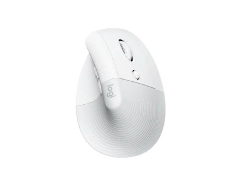 Mouse Inalambrico Logitech Lift Vertical Blanco