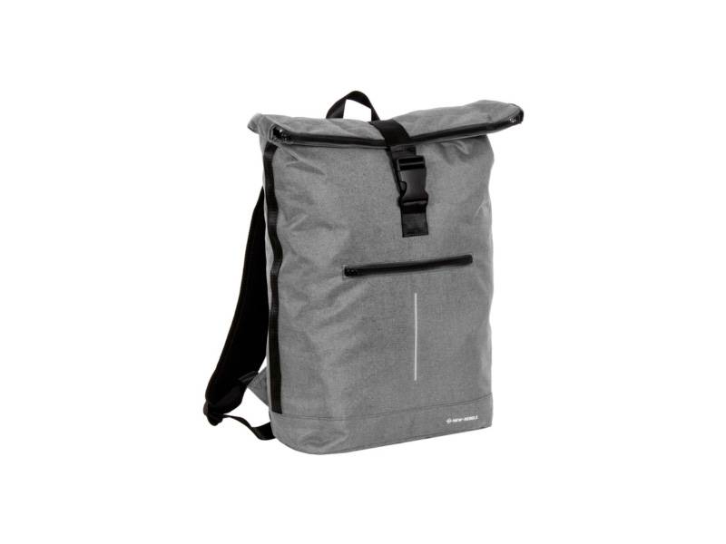 Mochila New Rebels New York 15 Gris.